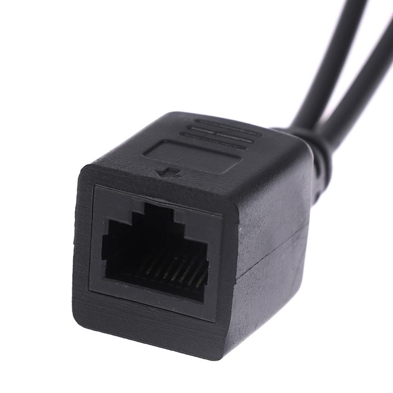 1 пара Poe-кабелей, пассивный адаптер питания через Ethernet, кабель-разветвитель Poe