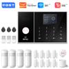 PGST WiFi 4G 2G GSM Домашняя система сигнализации Работает с Tuya Smart Life Защита Безопасность Сигнализация Система безопасности Датчик движения Дверной датчик