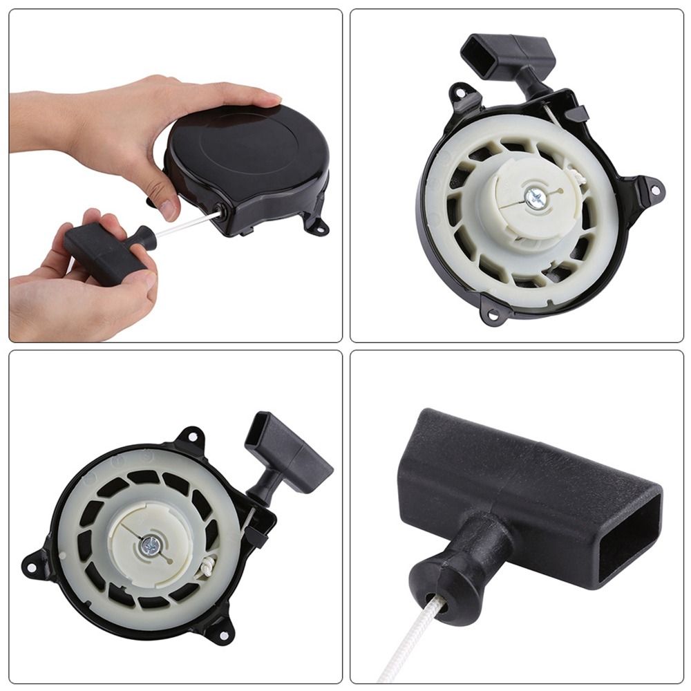 Durable Starter Assembly Spring Pull Starter for Briggs & Stratton 499706 690101 Lawnmower Engine