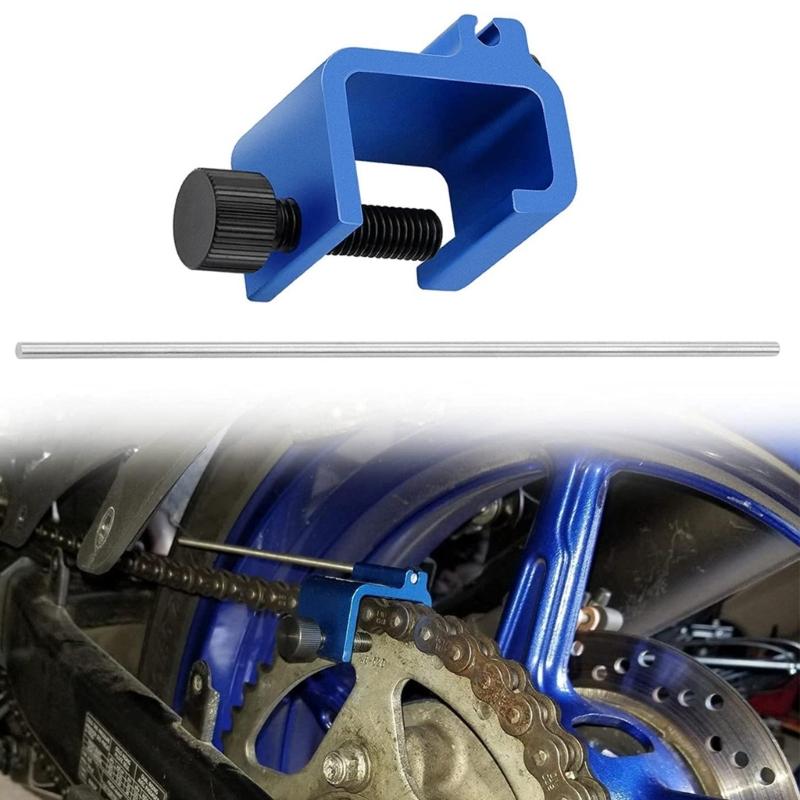 Chain Alignment Tool Suitable for Motorcycles and Dirt Bike, Quick Accurate Alignment Tool Motorcycle Repair