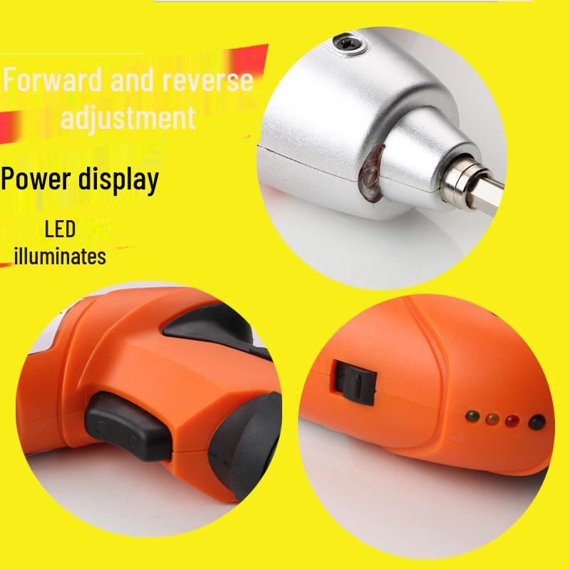 4,8 В аккумуляторная многофункциональная электрическая отвертка с регулируемым сверлом