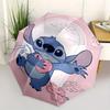 Зонт Stitch, Алоха, с автоматическим открытием и закрытием. Подходит для всех случаев, деловой зонт, унисекс, портативный, трехскладной, маленький