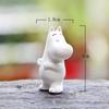 Resin Moomin Micro Landscape Hippo With Creative Diy Craft For Promotional Gifts And Holiday Decoration