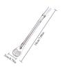 Stainless Steel 3PCS Detachable Bombilla Filter Straw Straw Spoon Tea Filter Yerba mate straw Reusable Drinking Tools Bar Access