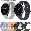 22mm 20mm WatchStrap Band For Huami Amazfit GTR Mini Strap Bracelet Silicone Wristband for Amazfit Gts 4 Mini Bip 3 WatchBand