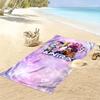 Vibrant World Tour Artistry beach towel Outdoor camping Beach towel for vacation photos quick-drying swim towel Outdoor pool towel