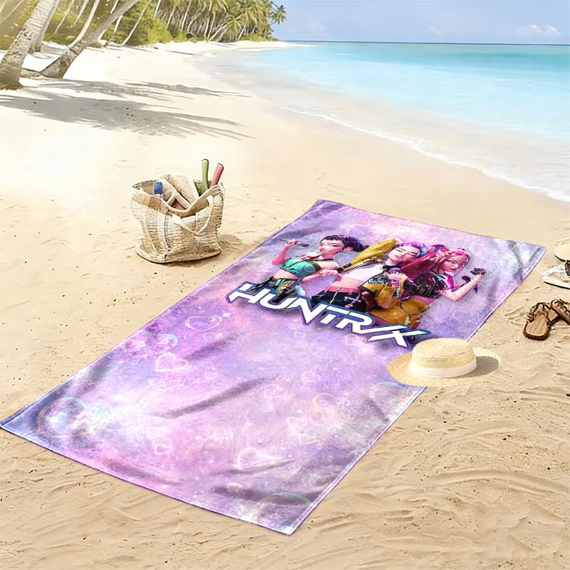 Vibrant World Tour Artistry beach towel Outdoor camping Beach towel for vacation photos quick-drying swim towel Outdoor pool towel