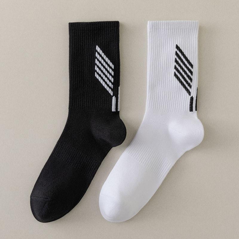 1/5 пары носков для бега для мужчин и женщин, компрессионные носки для фитнеса, спортивные, яркие, дышащие, баскетбольные носки для марафона