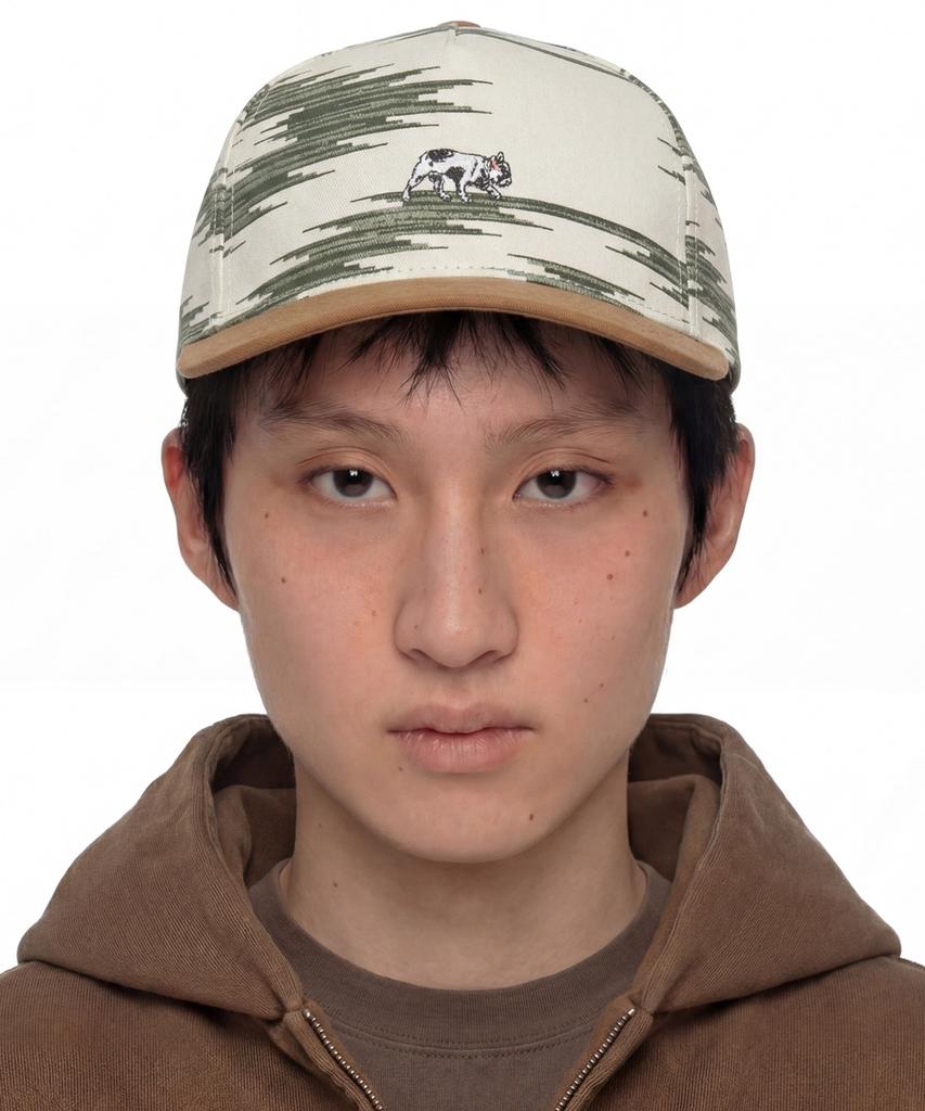 Eondeokeonteulol Ежедневная кепка-snapback с жестким козырьком Прогулка / Зеленый лес