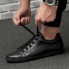 New Men Casual Shoes Men Sneakers Soft Leather Men Shoes  Fashion Male White Shoes Skate Shoes Men Comfy Hip Hop Shoes