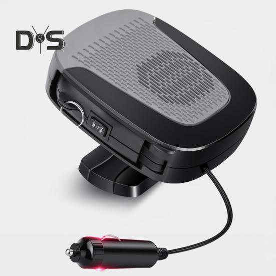 Автомобильный обогреватель с вентилятором, дефростер 12 В, портативный обогреватель лобового стекла, быстрый нагрев с портом воспламенителя, защита от перегрева, малошумные компактные вентиляторы охлаждения для