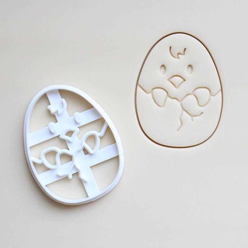 Набор формочек для печенья на Пасху, 9 шт. 3D пластиковые пасхальные яйца штампованные формы Linzer формочки для печенья для пасхальной вечеринки украшения