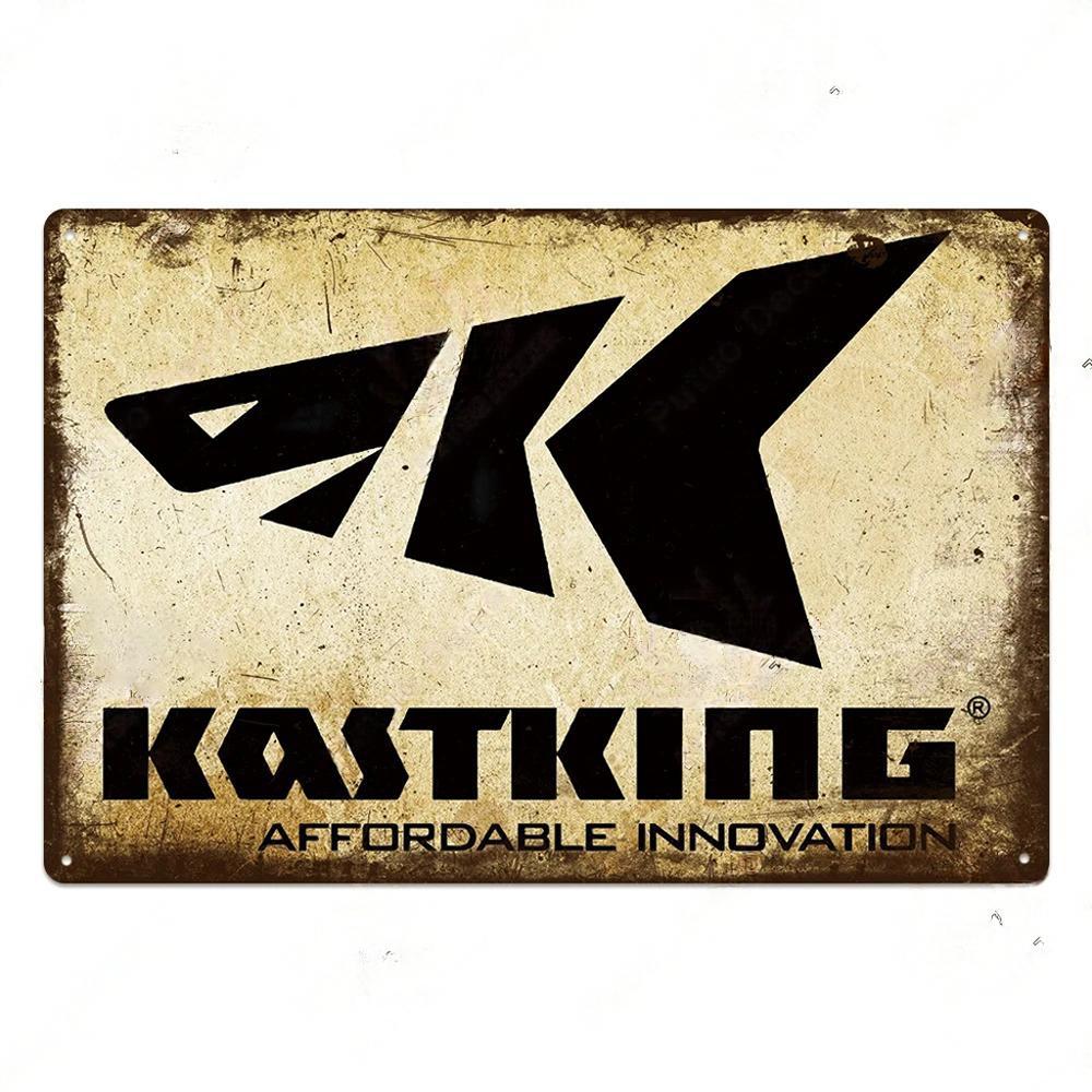 Fishing Gear Posters Vintage Metal Tin Signs Decor Retro Plaque Metal Plate Home Wall Art Room Decoration For