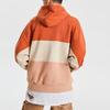 Баскетбольная серия Li Ning Badfive Color Block Casual Loose Pullover Hoodie Men Hoodies Amber-Brown AWDQ501-1
