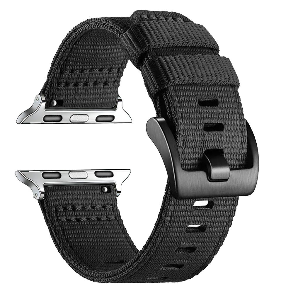Для ремешков Apple Watch 45 мм 46 мм Ultra2 3 49 мм 42 мм iwatch Ремешок S11 46 мм Нейлоновый холщовый браслет correa Серия 11 10 9 8 7 6 11 SE