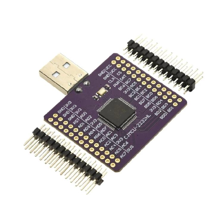 Профессиональный модуль MCU-2232 FT2232HL USB на UART SPI I2C RS232 Модуль FT2232 CJMCU-2232HL USB на UART Плата Замена