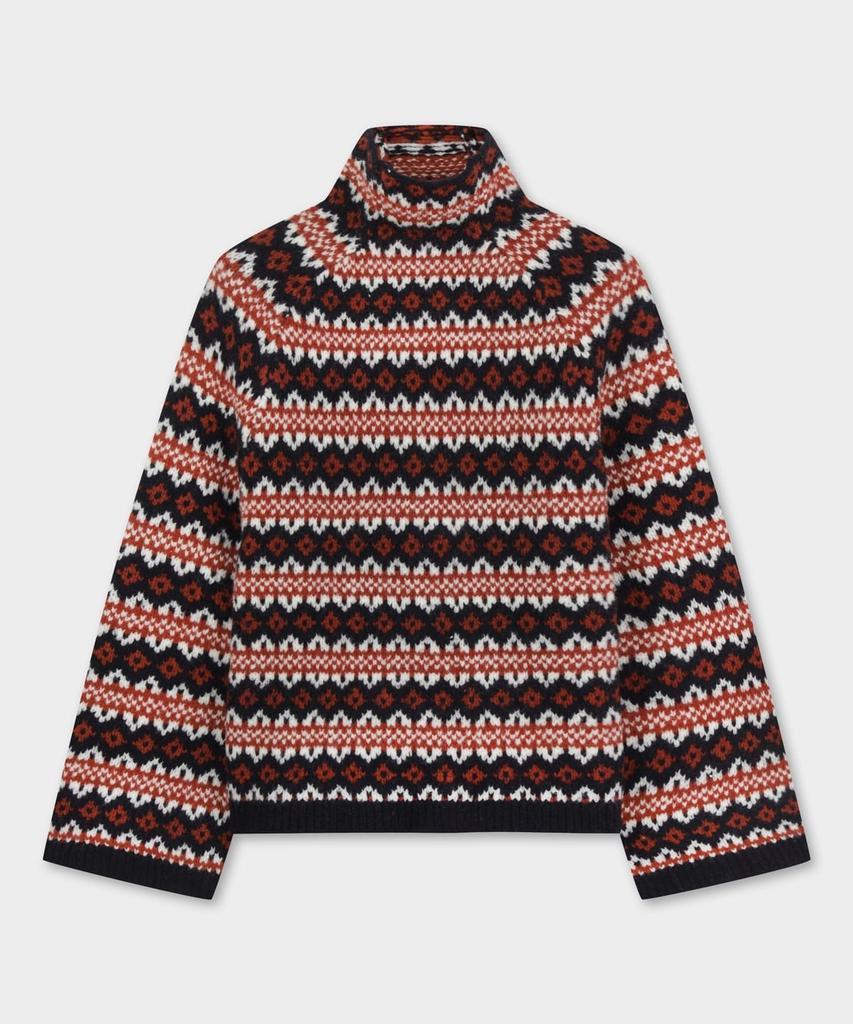 BROOKS BROTHERS [Women'S] Wool Fair Isle Sweater (Multi) (Bbwrwff402)