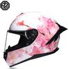 Full Face Motorcycle Helmet Men Women Winter Riding ABS Dual Visor Bluetooth Compatible Sport With Rear Wing