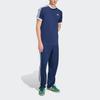 adidas Мужская футболка с коротким рукавом и полосатым логотипом Originals tops KE3536