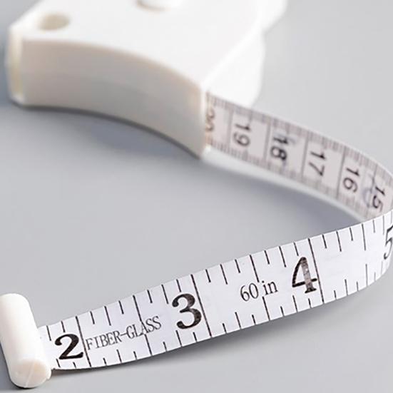 Измерительная лента, автоматическая телескопическая рулетка, четкая шкала, точный инструмент для измерения тела для похудения