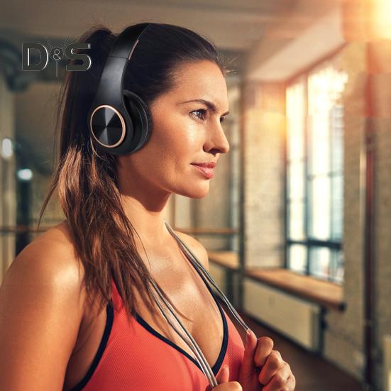 Беспроводная Bluetooth-совместимая гарнитура с низким уровнем задержки и шумоподавлением. Универсальные компьютерные игровые музыкальные спортивные наушники.