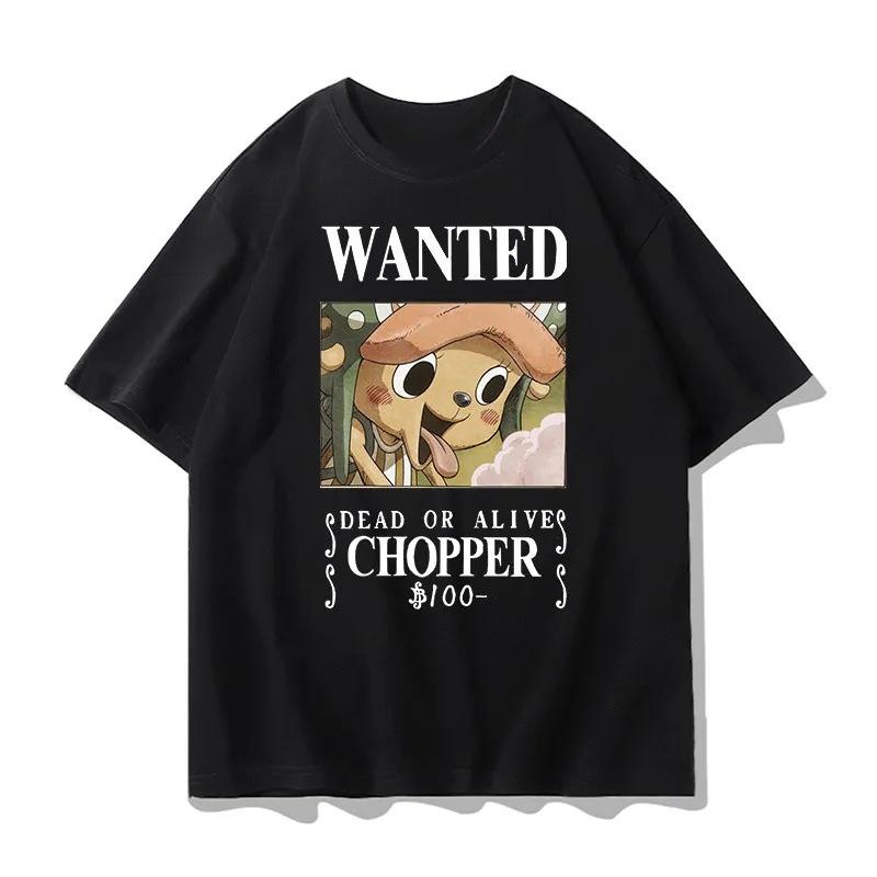 One Piece Printed TShirt Luffy ACE Anime Tee Unisexs 2026 Summer Fashion Oversize Street Casual Y2K Tops Streetwear Clothing
