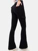 Women Wide Leg Pants Leggings Fitness Sports High Waist Bell-bottoms Leggins Pocket Push Up Pants Workout Leggings Cargo Pants Casual Hip Pop Pants