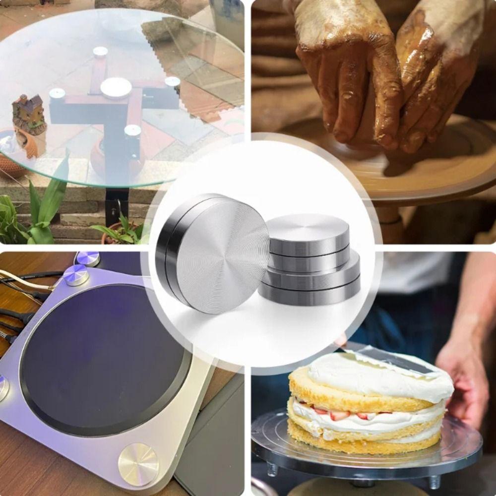 Aluminum Zinc Zinc Alloy Pottery Trimming Spinner Round Rotary Disc Bearing Clay Bearing Rotating Table