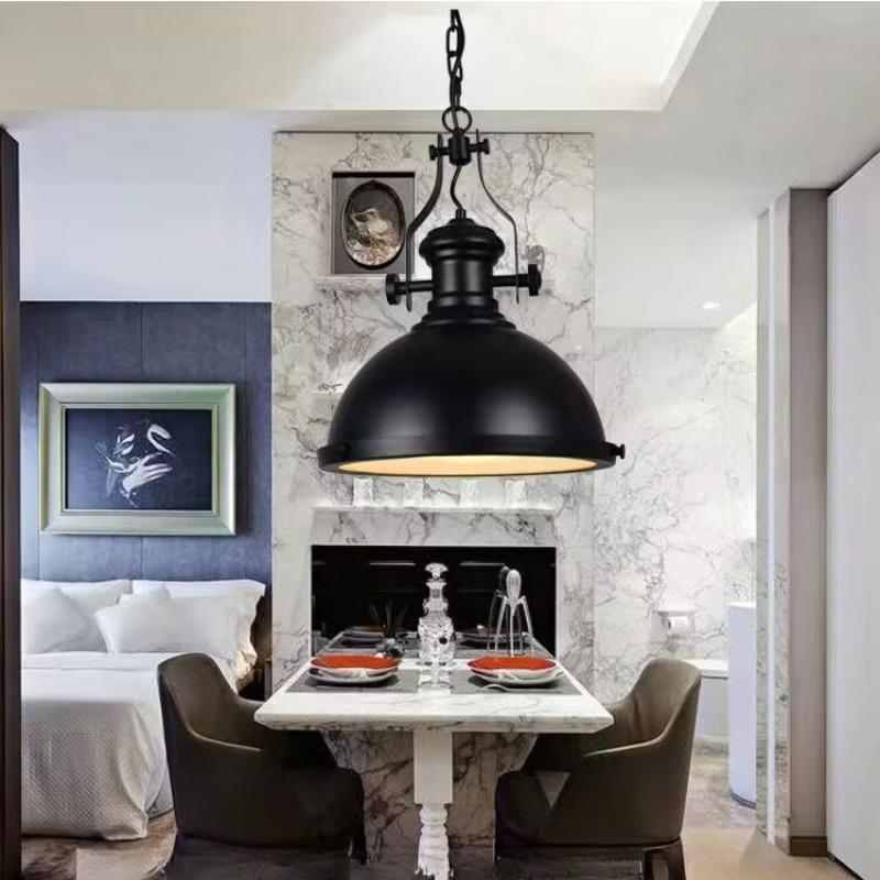 Retro Industrial Hanging Lamps Modern Interior Decoration Led Bedroom Dining Room Lamp for Bar Ceiling Chandelier
