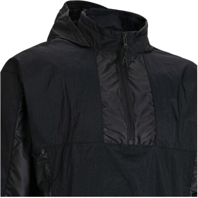 Under Armour Однотонная повседневная баскетбольная тканая куртка с капюшоном, мужские куртки, черная 1383372-001