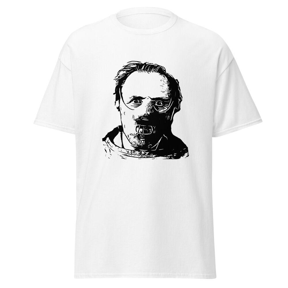 Hannibal Lector Tee Silence of the Lambs 80s Horror Movie Shirt
