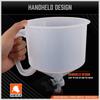 HORUSDY No-Spill Coolant Funnel Kit, Spill Proof Funnel Bleeder With Adapters. Universal Fitment