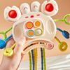 Carrot Baby Pull String Toy Develops Cognitive Crab Montessori Sensory Toys   Gifts