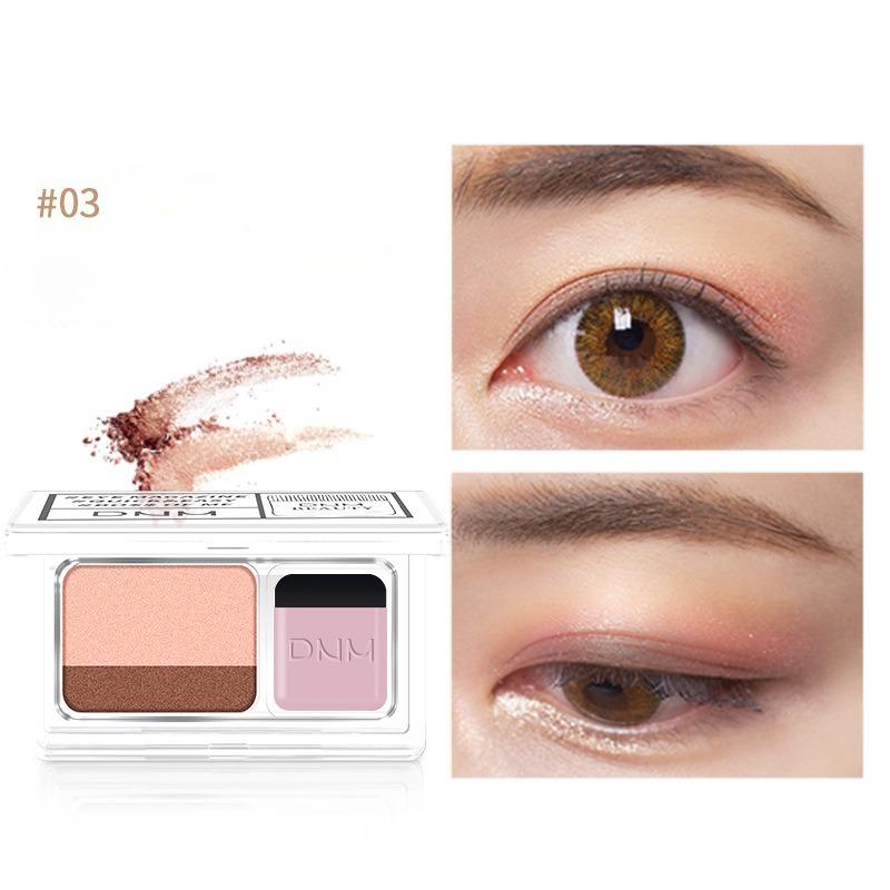 Палетка теней для век Хамелеон Градиент с шиммером, глиттером и осветляющими пигментами