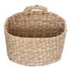 Hanging Basket Seagrass Woven Wall Hanging Storage Basket Organizer for Home Garden Decoration