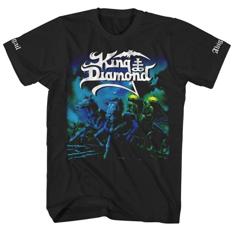 New Authentic King Diamond Abigail Album Black Metal Mercyful Fate Band TShirt Unisex T-Shirt