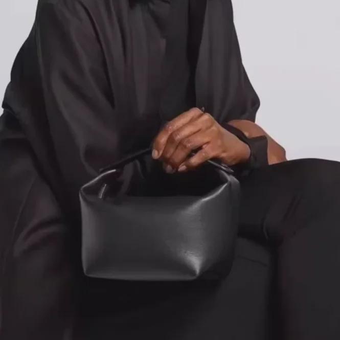 Мини женская сумка для ланча из натуральной кожи - высококачественная маленькая квадратная подарочная сумка