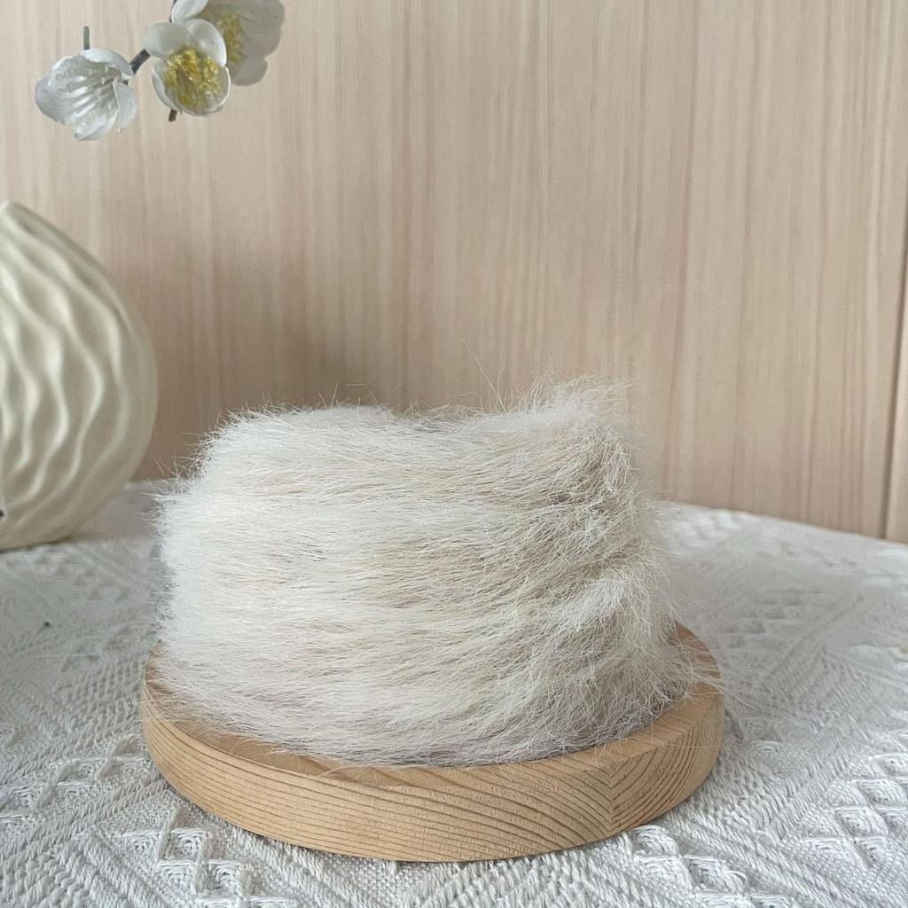 25mm Mink Fur Chenille Stems for Handmade DIY Twist Sticks and Puppy Doll Crafts