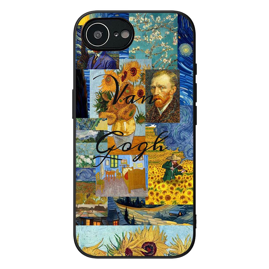 Starry Night Van Gogh Sky Art Cover for Samsung Galaxy A36 A17 A26 A07 A35 A54 A53 A13 A33 A34 S8 S9 S20 S21 FE S10 Plus Case