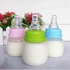 Nursing Milk Feeding Bottle Standard Mouth Silicone Fruit Nipple Pacifier Drink Silicone Bottle