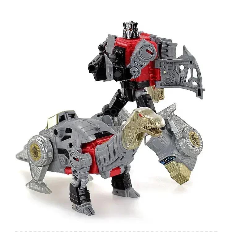 5IN1 BPF ABS Model Transformation G1 Robot Toy Dinoking Volcanicus Grimlock Slag Sludge Snarl Swoop Slash Dinobots Action Model