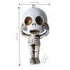 Unique Resin Skull Ornament Hangable Little Ghost Ornament Home Decor Resin Sculpture  Room