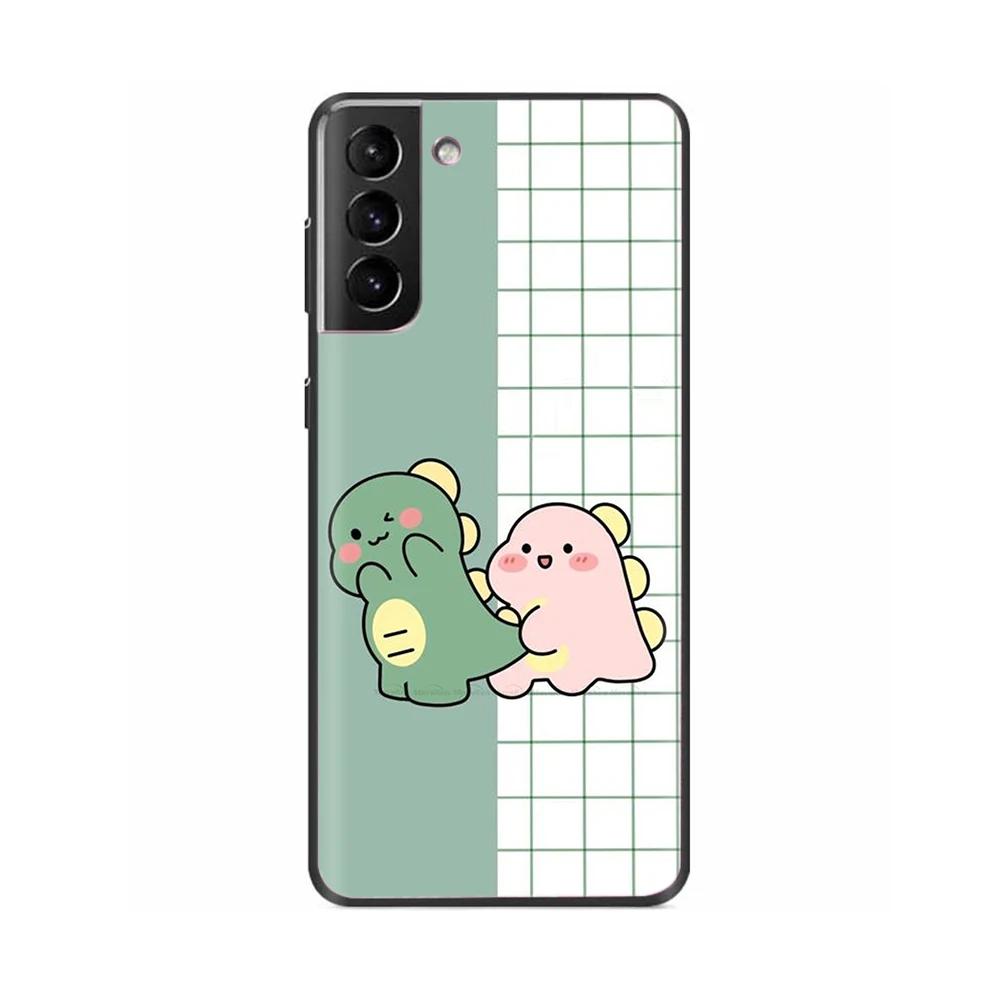 Чехол для телефона Samsung S22 Ultra Милый Панда Funda Для Samsung Galaxy S22 Plus S 22 Ultra Чехол Жидкий Силикон Защитный Coque