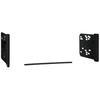 Fits Lincoln Town Car 98-02 Double DIN Stereo Harness Radio tall Dash Kit
