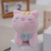 Adorable Plush Cat Keychain Cute And Soft Stuffed Animal Toy For Bag Charms