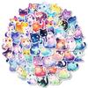 10/30/50PCS Cute Dream Star Cat Sticky PVC Sticker Aesthetic Stationery DIY Decoration Scrapbooking School Supplies