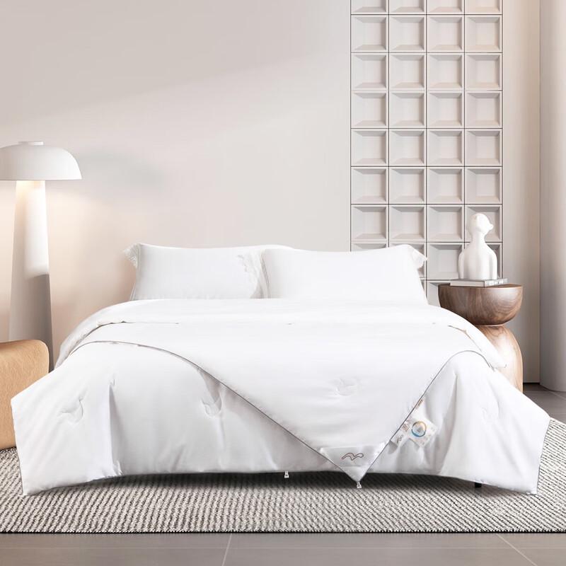 Mercury Home Textiles Antibacterial Mulberry Silk Quilt with 60s Cotton Cover