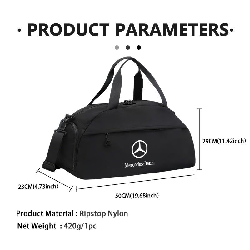 WLX4 For Mercedes Benz Large Capacity Sport Bag Storage Bags Handheld Diagonal Cross Bag Pouches CLK GLC W212 C200 C300 W203 W204