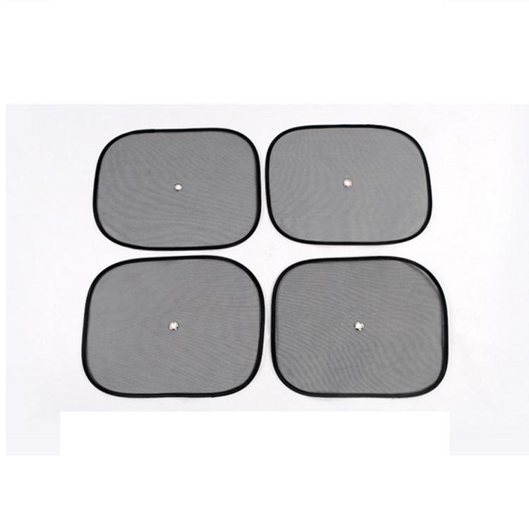 Black Mesh Car Sunshade, 44x36CM, Summer Edition
