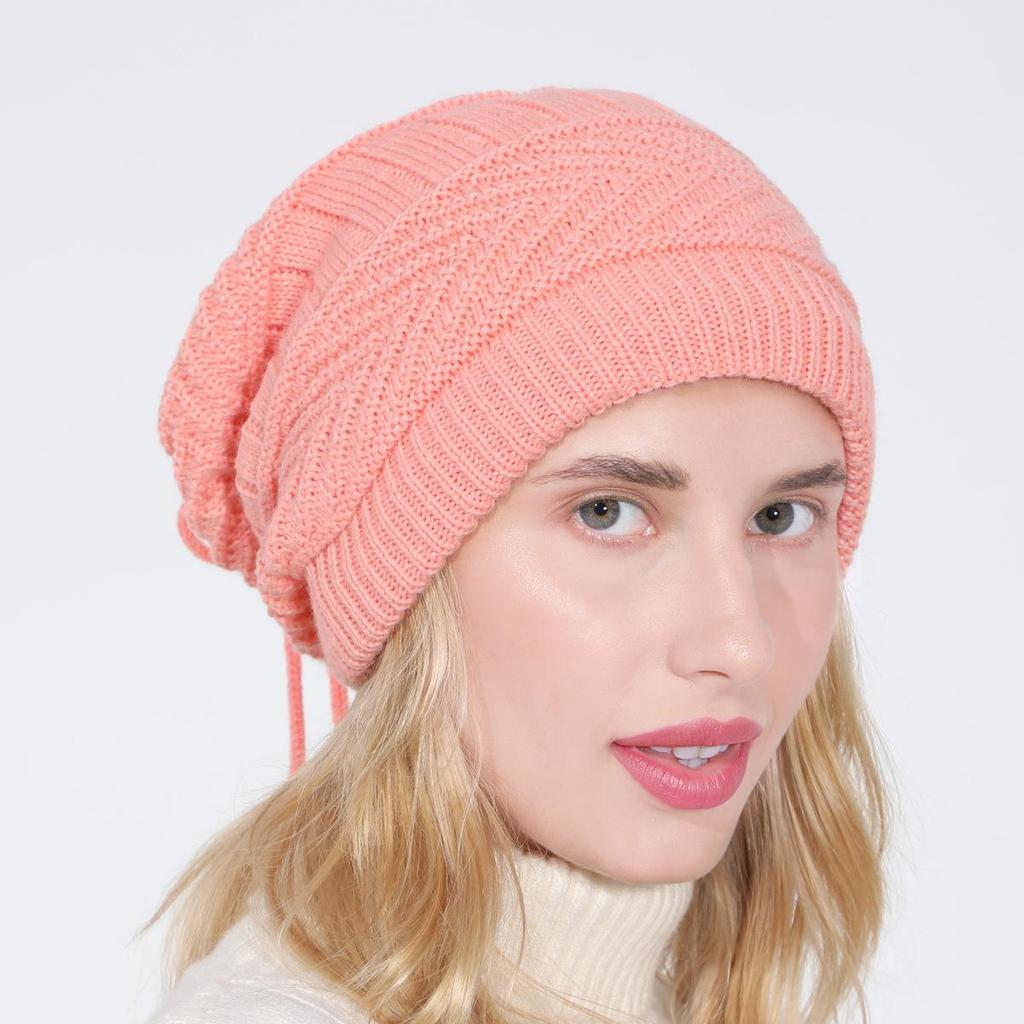 Вязаная шапка, свитер, вязаная шерстяная луна, ветрозащитная шапка для ушей